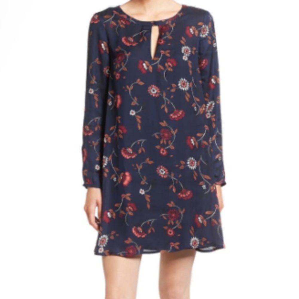 cupcakes & cashmere Long Sleeve Dress